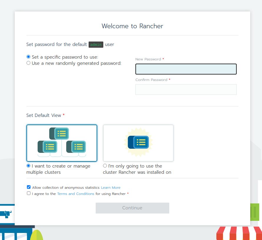 Rancher setup