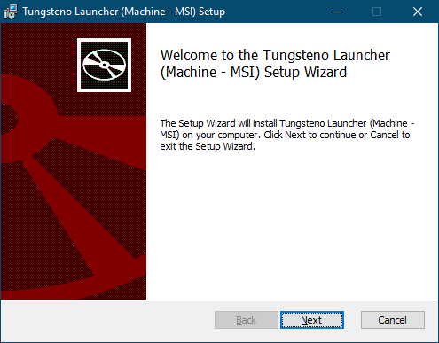 Descargando Tungsteno