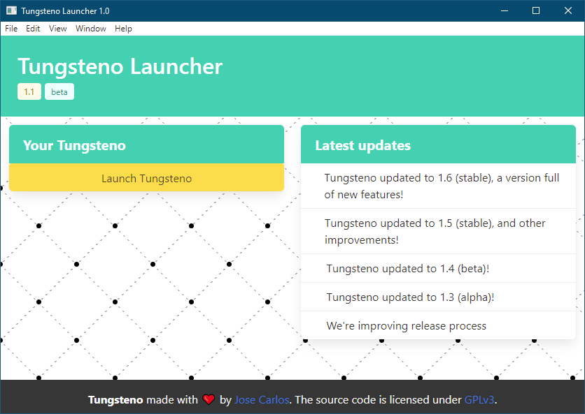 Descargando Tungsteno